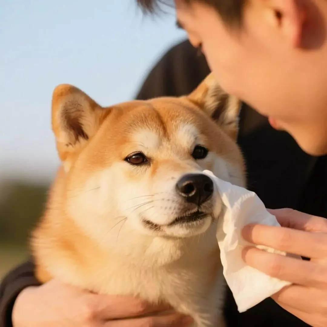 Tisu haiwan kesayangan anjing